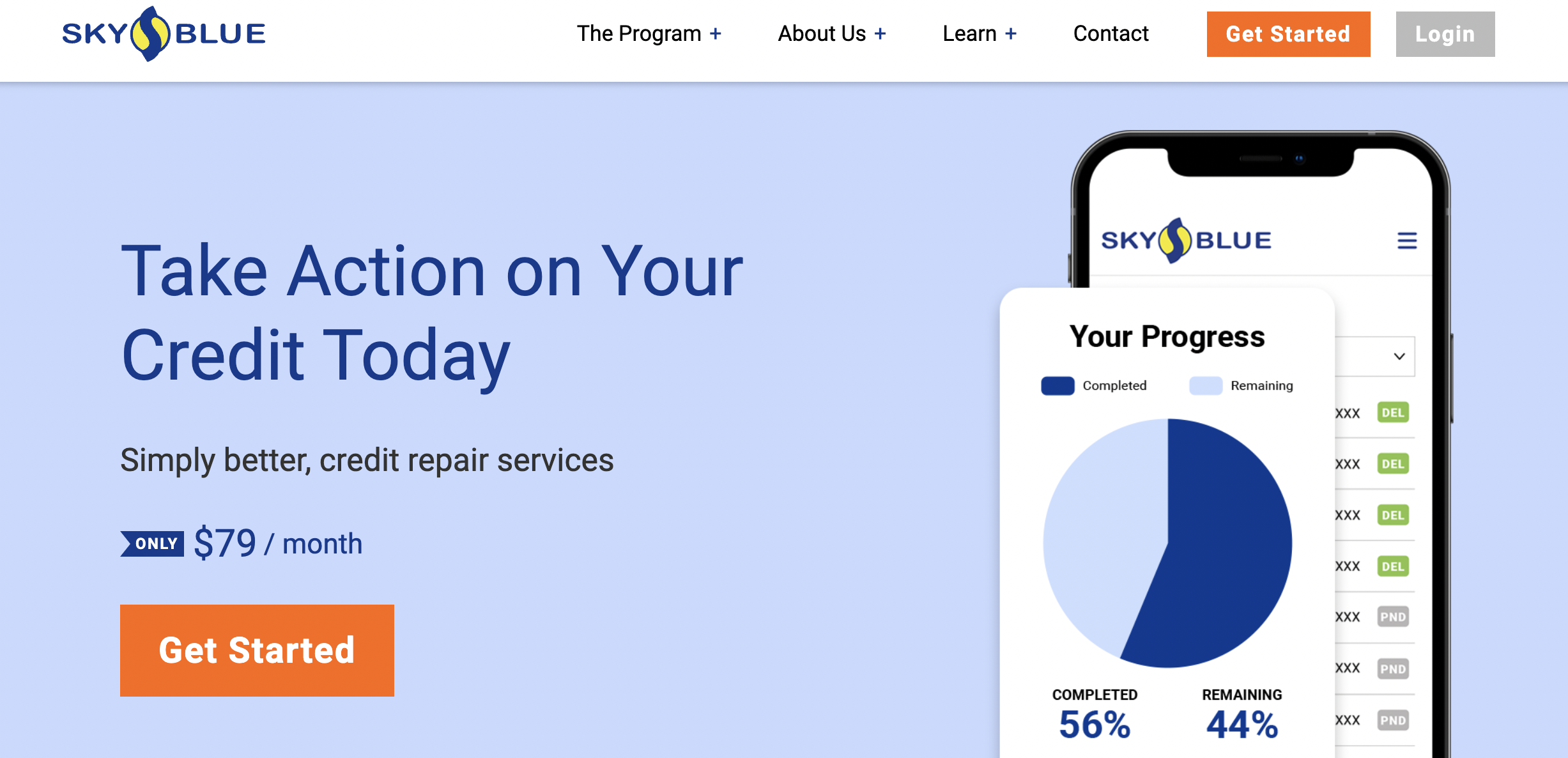 Sky Blue Review Cost Pricing Plans In 2024   Sky Blue Credit Repair Service 